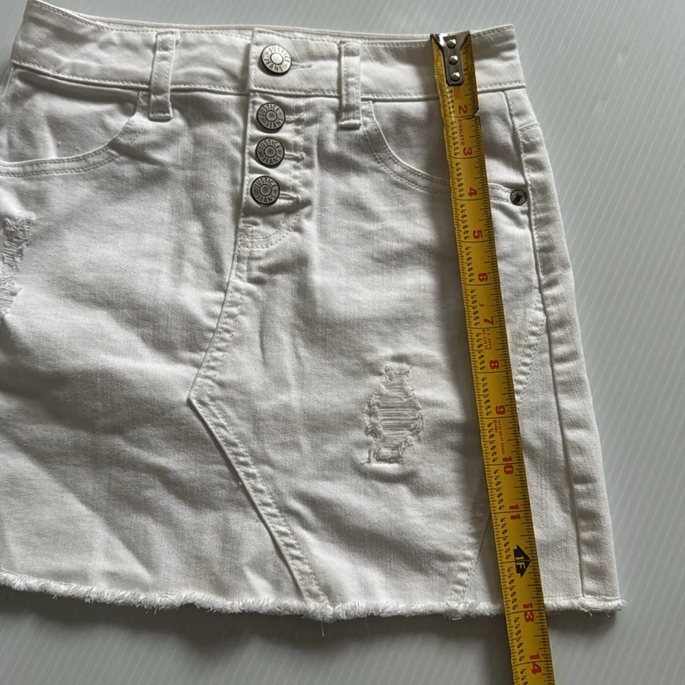 Justice distressed denim